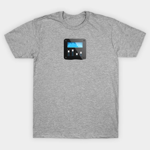 Analog Audio Mixer T-Shirt by NeilGlover